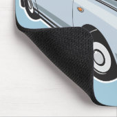 Blasses Aqua Nissan Figaros Mousepad (Ecke)