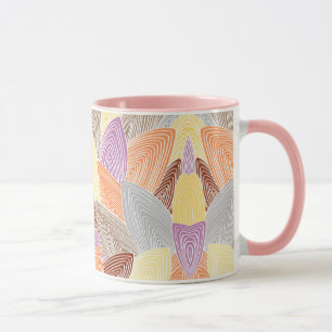 Blasses Blätter Tasse