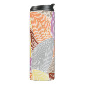 Blasses Blätter Thermosbecher (Nach links gedreht)