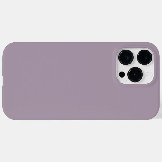 Blasses Lila eines der besten Solid Violet Shades Case-Mate iPhone Hülle (Rückseite (Horizontal))