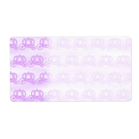 Blasses Lila Muster der Princess Carriages (Vorne)