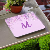 Blasses Lila Wasserfarben Locarno Highlights Getränkeuntersetzer