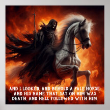 Blasses Pferd und Reiter