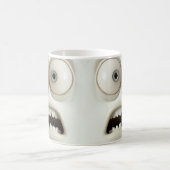 Blasses sarkastisches Gesicht 3D-Mug-Wrap Kaffeetasse (Mittel)
