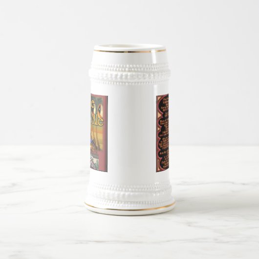 Blasses Schnecke-Ale Stien Bierglas (Mittel)