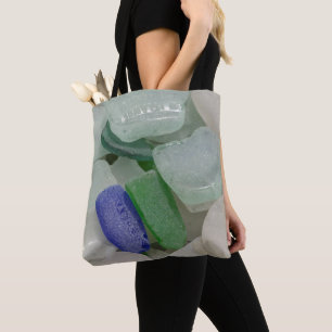 Blasses Strandglas Tasche