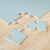 Blasses Teal Aura Ombre Puzzle (Seite)