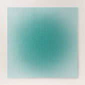Blasses Teal Aura Ombre Puzzle (Horizontal)