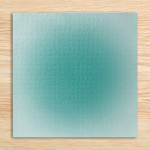 Blasses Teal Aura Ombre Puzzle