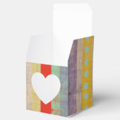 Blassfarbe Rustikal Geschenkschachtel (Geöffnet)