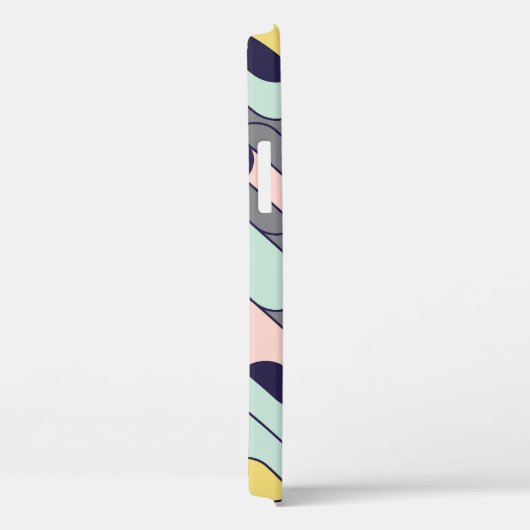 Blassfarben Geometrie: Retro-Muster Case-Mate iPhone Hülle (Rückseite / Rechts)