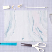 Blassfarbene Tones Marbella Stone Muster Seidenpapier (Handwerk)