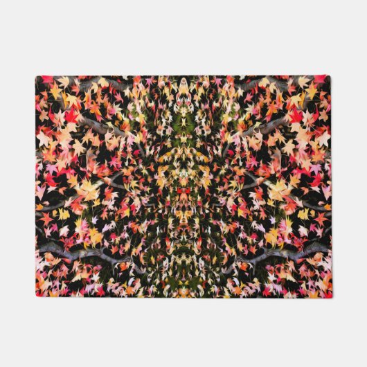 Blassfarbenes Ahornleaf Fußmatte (Vorderseite)