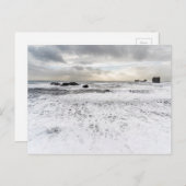 Blassfoamische Meeresfrüchte, Island Postkarte (Vorne/Hinten)