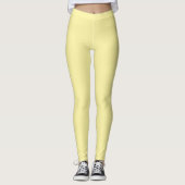 Blassgelb Leggings (Vorderseite)
