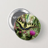 Blassgelb und blau button (Vorne & Hinten)