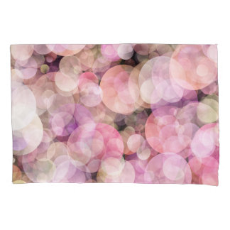 Blassgelbe Blasen: Elegantes Dekor Kissenbezug