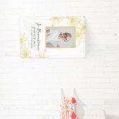 Blassgelbe Daisy-Blume Feiern des Lebens Banner (InSitu)