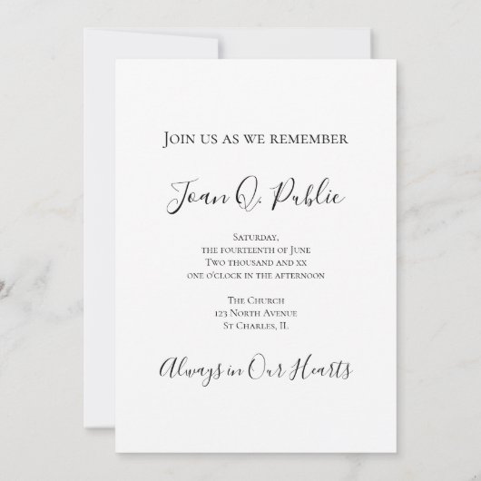 Blassgelbe Daisy-Blume Feiern des Lebens Einladung (Rückseite)