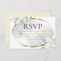Blassgelbe Elfenbeinkühe Rose Hochzeit RSVP