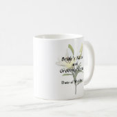 Blassgelbe Lilie und Buds Kaffeetasse (VorderseiteRechts)