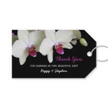 Blassgelbe Orchidee Gastgeschenk Hochzeit Danke