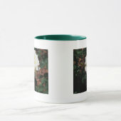 Blassgelbe Rose Tasse (Zentrum)