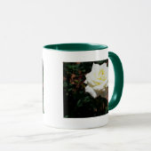 Blassgelbe Rose Tasse (VorderseiteRechts)