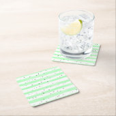 Blassgesprenkelt Rechteckiger Pappuntersetzer (Vor Ort)