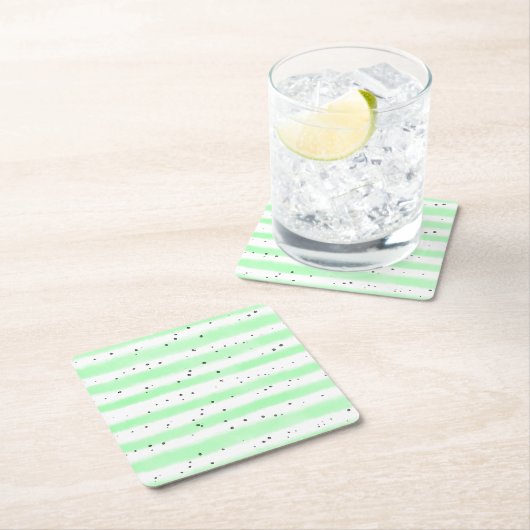 Blassgesprenkelt Rechteckiger Pappuntersetzer (Vor Ort)