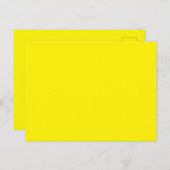 Blassgolden, Birnen, Sandgelb, Postkarte (Vorne/Hinten)