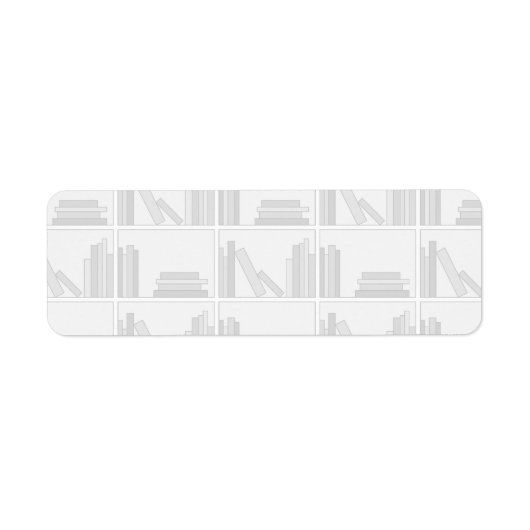 Blassgraue Bücher auf dem Shelf. (Vorne)