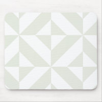 Blassgraues geometrisches Deko Cube Pattern
