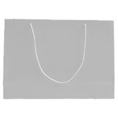 Blassgraues geometrisches Muster - Sommerdekoratio Große Geschenktüte (Rückseite)