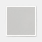 Blassgraues geometrisches Muster - Sommerdekoratio Serviette (Vorderseite)