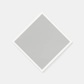 Blassgraues geometrisches Muster - Sommerdekoratio Serviette (Ecke)