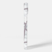 Blassgraues Mosaikmuster Case-Mate iPhone Hülle (Rückseite / Rechts)