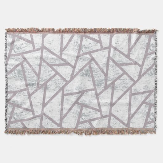 Blassgraues Mosaikmuster Decke (Vorderseite)