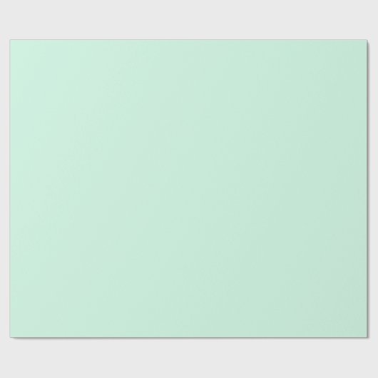 Blassgrün Geschenkpapier (Flach)