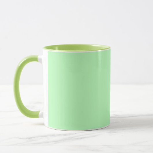 Blassgrün Tasse (Links)
