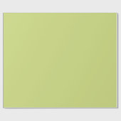 Blassgrüne Frühlings- und Sommer-Trendfarbe Geschenkpapier (Flach)