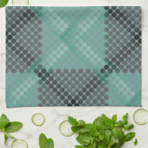 Blassgrüne Kreise oder Kugeln, Gewebe, quadratisch