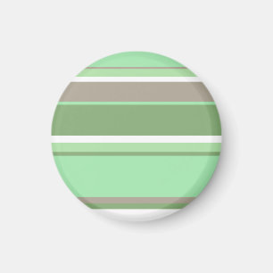 Blassgrüne Streifen Magnet