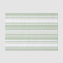 Blassgrüne Streifen Seidenpapier