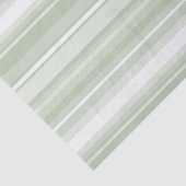 Blassgrüne Streifen Seidenpapier (Ausschnitt)