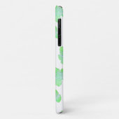Blassgrüner Squash Leaf Texture iPhone 11 Fall Case-Mate iPhone Hülle (Hinten/Links)