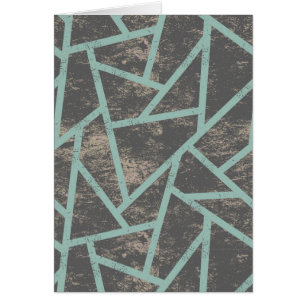 Blassgrünes und graues Mosaikmuster