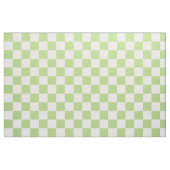 Blassgrünes und weißes Karomuster Stoff (Fat Quarter (45,7 x 55,9 cm))