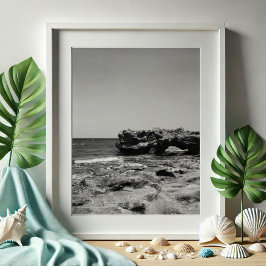 Blassierende Felsen Jupiter Florida Beach Fotograf Fotodruck