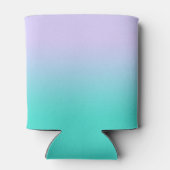 Blasslavender Turquoise Ombre 12. Geburtstag Dosenkühler (Rückseite)